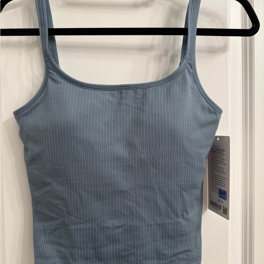 Ebb to street crop tank NWT Lululemon